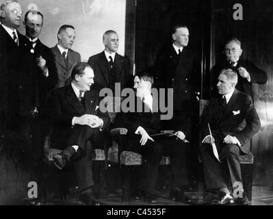 Le premier cabinet de Hitler, 1933 Banque D'Images