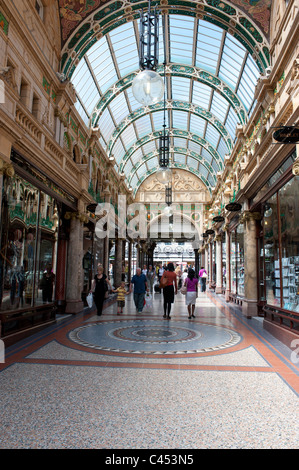 Victoria Quarter ; Arcade Comté Banque D'Images