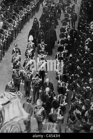 Funérailles de la reine Victoria de Grande-Bretagne, 1901 Banque D'Images