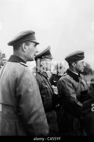 Heinz Guderian sur le front de l'Est, 1941 Banque D'Images