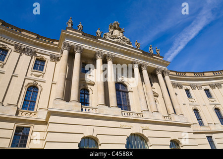 L'Université Humboldt, ancienne Bibliothèque royale à Bebelplatz Berlin Allemagne Europe Banque D'Images