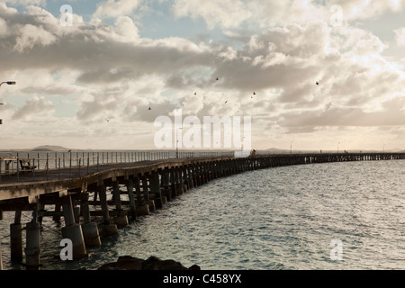 Jetée de pétroliers dans la région de Esperance Bay. Esperance, Australie occidentale, Australie Banque D'Images