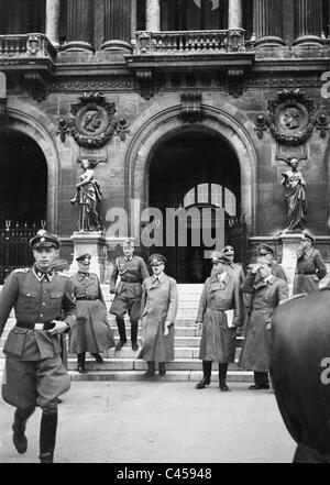 Adolf Hitler en France/ Paris Banque D'Images