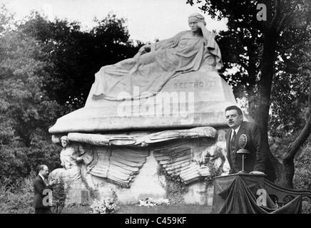 Monument Ludwig van Beethoven, 1927 Banque D'Images