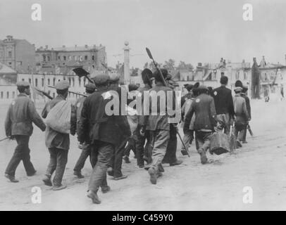 Les Juifs identifiés derrière le front de l'Est, 1941 Banque D'Images