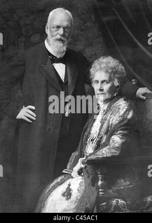 Le Prince Régent Ludwig et son épouse Marie Thérèse, 1912 Banque D'Images