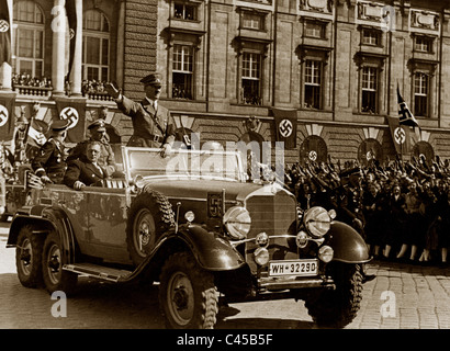Hitler à Vienne, 1938 Banque D'Images