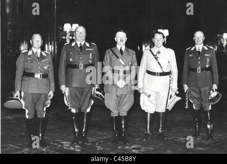 Avec les généraux de Hitler, 1940 Banque D'Images