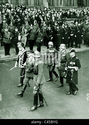 Avec les généraux de Hitler, 1935 Banque D'Images