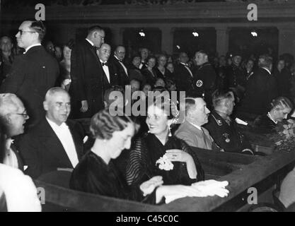 Hitler à la salle de concert à Berlin 1935 Banque D'Images