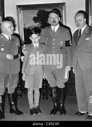 L'anniversaire de Hitler, 1938 Banque D'Images