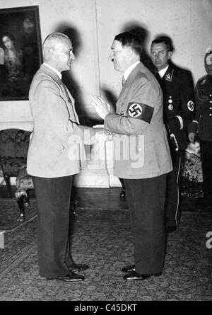 Hitler et Frick Banque D'Images