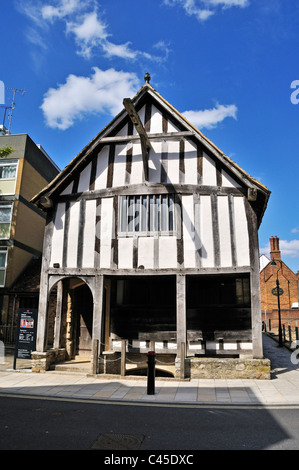 Le 13ème siècle maison médiévale est l'une des plus anciennes maisons de marchands en Angleterre, Southampton Banque D'Images