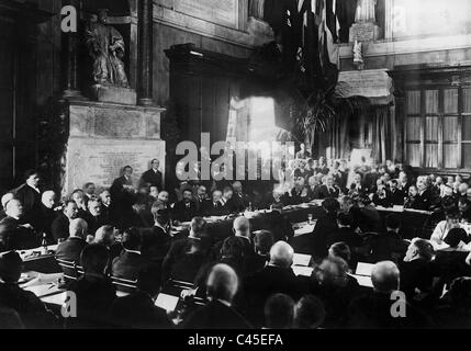 La Conférence économique mondiale de Gênes, 1922 Banque D'Images