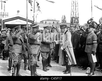 'Stahlhelm' (casque d'acier, Ligue des soldats de première ligne) 1932 Banque D'Images