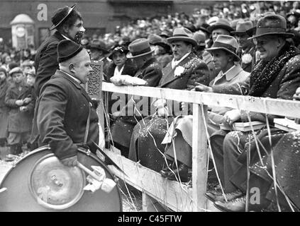 Goebbels et Franz Ritter von Epp au défilé de carnaval à Munich 1935 Banque D'Images