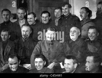 Josef Staline à un congrès du PCUS, 1927 Banque D'Images