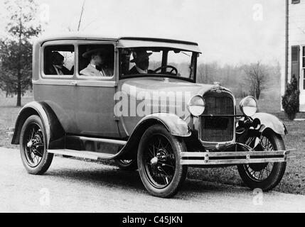 Ford Sedan, 1927 Banque D'Images