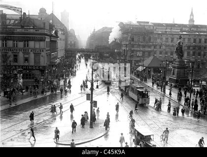 L'Alexanderplatz à Berlin, 1928/29 Banque D'Images