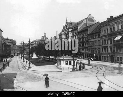 Le vieux Munich : Promenadeplatz 2-6 à Munich Banque D'Images