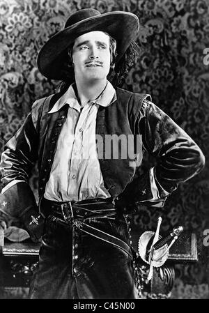 Douglas Fairbanks dans "Le masque de fer', 1929 Banque D'Images