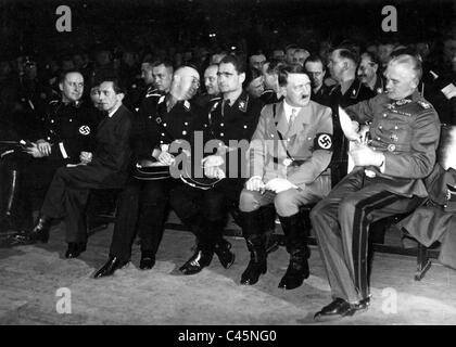 Concert-bénéfice de la SS Berlin-Brandenburg dans le Palais des Sports, 1934 Banque D'Images