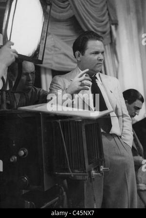 Veit Harlan pendant le tournage de "mon fils, le ministre', 1937 Banque D'Images