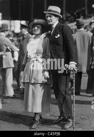Hans Albers et son épouse Claire Dux, 1918 Banque D'Images