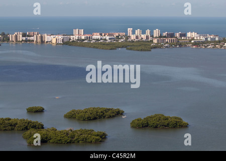 Fort Myers Beach et Rocky Bay area Banque D'Images