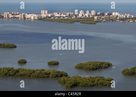 Fort Myers Beach et Rocky Bay area Banque D'Images