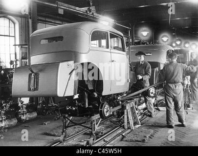 La production automobile allemande, 1934 Banque D'Images