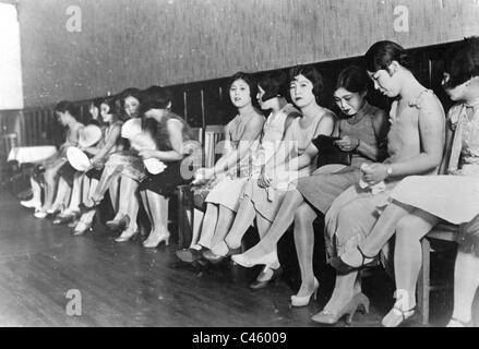 Les prostituées à Shanghai, 1931 Banque D'Images