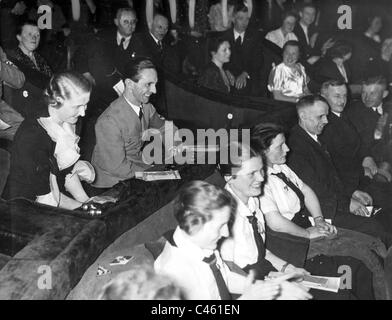 Josef Goebbels avec sa femme Magda Goebbels Banque D'Images