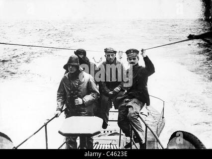 Le U-boot allemand lors de la Première Guerre mondiale Banque D'Images