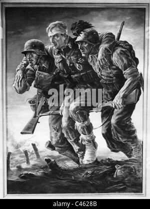 Art de la Troisième Reich : Thèmes de la guerre, 1933-1945 Banque D'Images