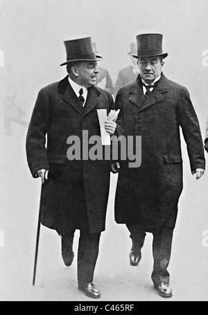 William Lyon Mackenzie King et Stanley Baldwin, 1926 Banque D'Images