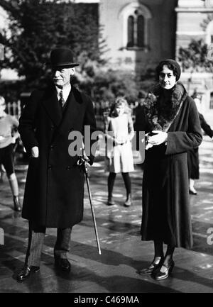 Rupprecht de Bavière avec Antonia de Luxembourg, 1932 Banque D'Images