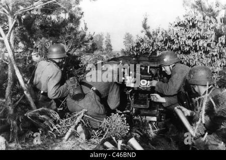 Seconde Guerre mondiale : les canons antichars sur le front de l'Est, 1941-1945 Banque D'Images