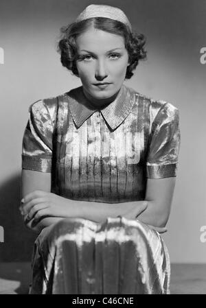 Brigitte Horney dans 'Dead Melody' 1938 Banque D'Images