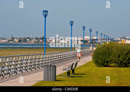 À pied du Conseil Rimouski Province de Québec Banque D'Images