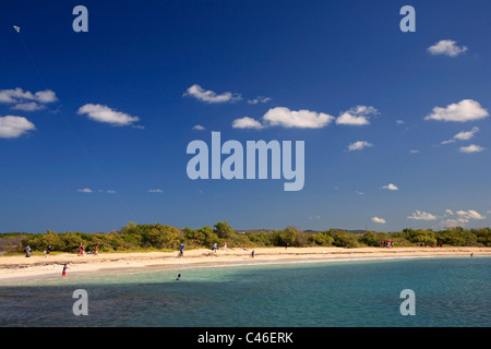 Usa, Amérique, Porto Rico, côte ouest, Punta Jaguey, Cabo Rojo, Playa la Playuela Beach Banque D'Images