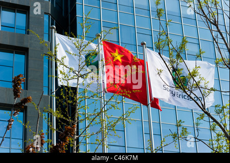 Haomei Fashion Centre, 2008, Miyun district technologique, Beijing, Chine, Asie. Banque D'Images