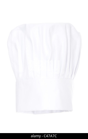 Chef's Hat isolated on white Banque D'Images