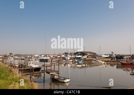 Port de Southwold photographié d'Walberswick dans Suffolk , Angleterre , Angleterre , Royaume-Uni Banque D'Images