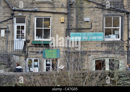 Holmfirth, définition pour la série TV Last of the Summer Wine. Banque D'Images