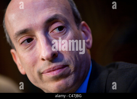 Commodity Futures Trading Commission Président Gary Gensler Banque D'Images