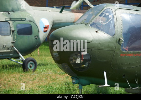 Le Musée de l'Aviation Kbely - Letecke muzeum Muzeum - un kosmonautiky letectvi Prague Praha République Tchèque Banque D'Images