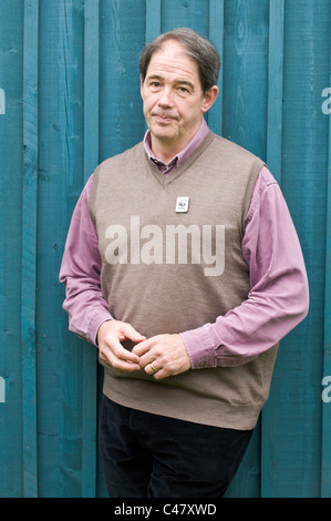 Jonathon Porritt environnementaliste et écrivain photographié à Hay Festival 2011 Banque D'Images