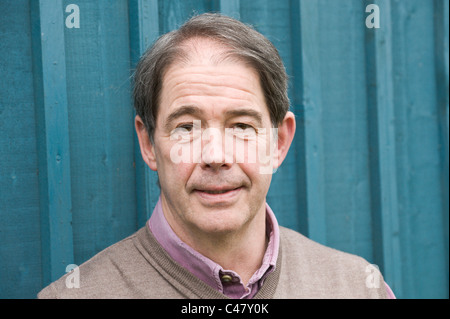 Jonathon Porritt environnementaliste et écrivain photographié à Hay Festival 2011 Banque D'Images