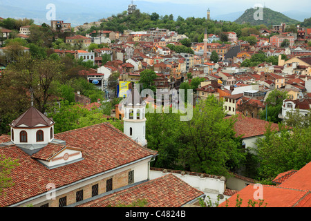 La Bulgarie, Plovdiv, vieille ville, ville, vue générale, Banque D'Images